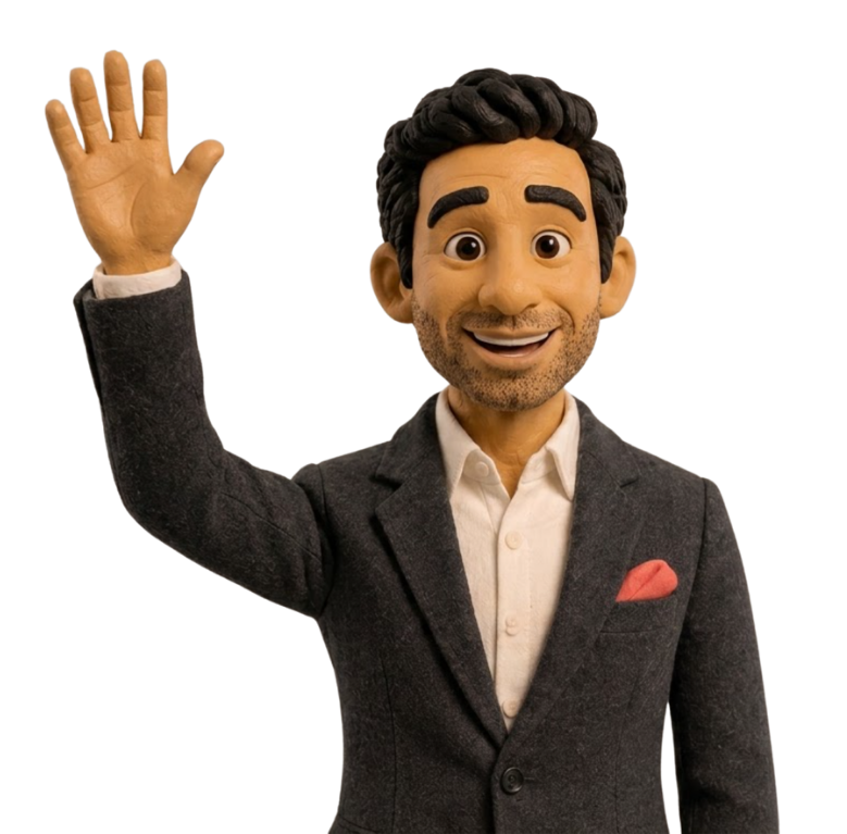 Vik waving hello